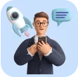 Global Business Mobility Icon